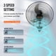 thumbnail image 3 of Ventilador de pared VEVOR de 18 pulgadas, oscilante, 3 velocidades, 4000 CFM, 3 of 9