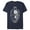 Navy Blue, variant on Men's Star Wars: The Rise of Skywalker Cracked Kylo Graphic Tee Black 5X Large