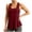 Wine, variant on Tank Top for Women Womens Sleeveless Tops Women Workout Tops Athletic Sports Running Tank Mesh Yoga Training Solid Tops Mint Green XXL