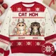 thumbnail image 3 of Suéter navideño feo con dibujos de gatos 2024, suéter navideño con impresión 3D, regalo de Papá Noel, sudadera 3D para hombre, otoño e invierno, 3 of 5