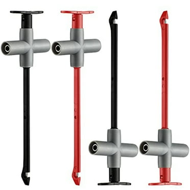 4PCS Reverse Puncture Probe Wire-Piercing Automotive Multimeter Test Clips Tool Lead Kit P5010
