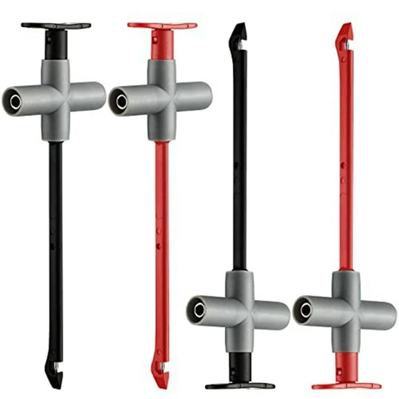 4PCS Reverse Puncture Probe Wire-Piercing Automotive Multimeter Test Clips Tool Lead Kit P5010