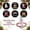 #10N Vibe Collection, variant on Christmas Car Window Projector, Christmas Spirit Collection, USB Powered with Swappable Scenes, 1 Piece