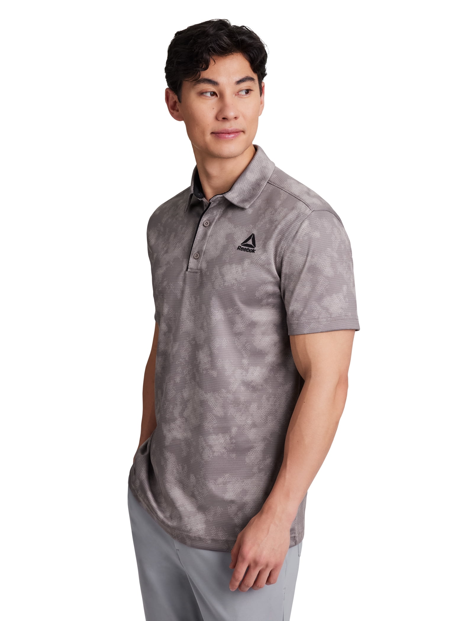 Reebok Men's and Big Men's Performance Polo Shirt, Sizes XS-5XL
