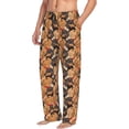 thumbnail image 2 of Xecao Dog Men's Straight Lounge Pajama Pants: The Ultimate in Comfortable Sleepwear, 2 of 9