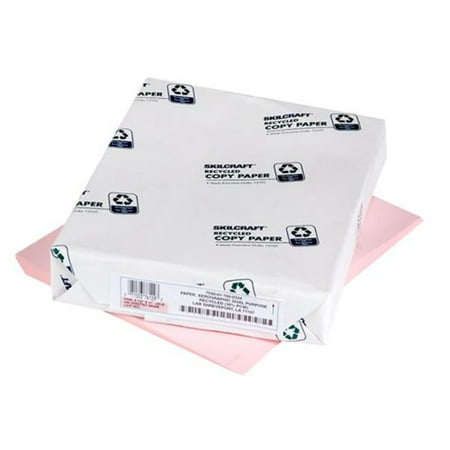 NSN1500334 20 lbs Copy Paper Pink - 8.5 x 11 in. - 5000 Sheets Box