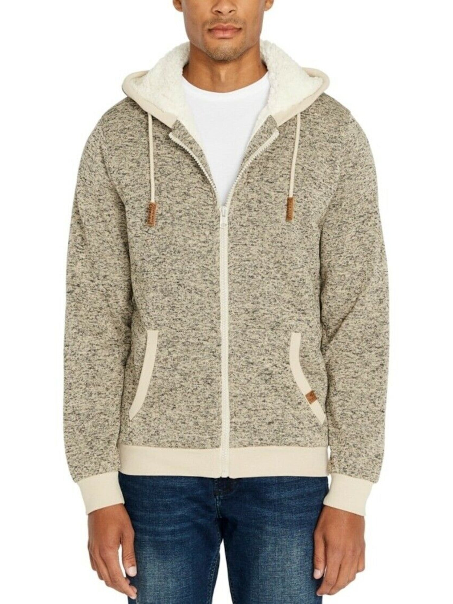 BUFFALO Mens Beige Faux Fur Lined 