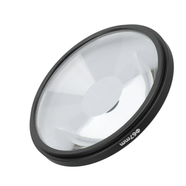 Spiral Halo Lens Filter, 62mm Camera Special Effect Filter Oil Resistant for Photo