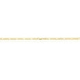 thumbnail image 4 of Solid 14K Yellow Gold Over Silver 4.5mm Figaro Link Chain Necklace 16" - 24", 4 of 8