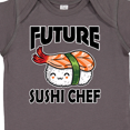 thumbnail image 4 of Inktastic Future Sushi Chef Baby Clothes Boys or Girls Baby Bodysuit, 4 of 5