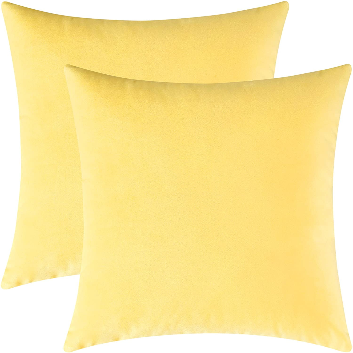 Pale yellow decorative pillows sale