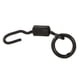 thumbnail image 4 of Advancent Conector de pesca de 20 piezas, giratorio de Metal resistente, cambio rápido, Micro anillos negros, Terminal de línea de aparejos de Pescar, 4 of 6