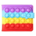 thumbnail image 2 of xiaxaixu Universal Coin Purse, Adult Kid Patchwork Wallet Bag Fidget Toy Pack, 2 of 9