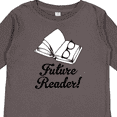 thumbnail image 4 of Inktastic Future Reader Book Gift Boys or Girls Long Sleeve Toddler T-Shirt, 4 of 5