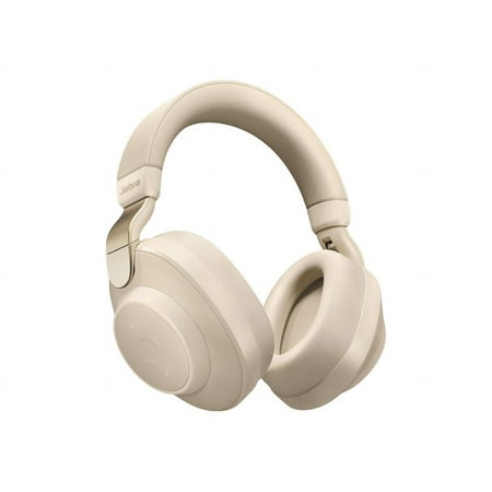 Jabra - Elite 85h Wireless Noise Cancelling Over-the-Ear Headphones - Gold Beige