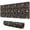 Spooky Halloween Pattern, variant on Long Mouse Pads for Desk,Spooky Halloween Pattern Desk Mats on Top Of Desks, Desk Mouse Pad Extra Large with 3mm Non-Slip Base and Stitched Edge for Gaming,Office,Work,Home 31.5x11.8in