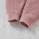 thumbnail image 5 of Gibobby Conjunto niña Niños pequeños, bebés, niñas, niños, bloque de color, parte superior y pantalones, ropa de otoño cálida de algodón, invierno(Rosa,12-18 Meses), 5 of 5
