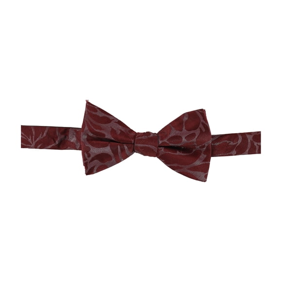 Alfani Hombre Pre-Tie Pajarita Metálica Autoatada, Rojo, Talla Única