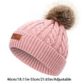 thumbnail image 3 of GXWEA Toddler Girl Hat Kids Winter Hats Kids Winter Beanie Hat Warm Ski Caps Fleece Lined Children'S Knit Hat For Boys Girls, 3 of 6
