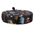 thumbnail image 3 of Here's a refined and professional product description based on your input:\n\n \n\n**Round Seat Booster Cushion with Animal Pattern – Non Slip High Chair, 3 of 3