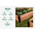 thumbnail image 5 of Vita Mezza 48 in L x 48 in W x 11 in H Cedar Raised Garden Bed, Golden Brown, VT17703, 5 of 11