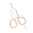 thumbnail image 1 of Cortauñas para mascotas con luz LED, tijeras de aseo para cachorros y gatitos. Rosa, 1 of 8