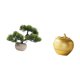 thumbnail image 5 of Árbol bonsái artificial,Bonsái artificial para decoración de escritorio o interior,Bonsái artificial,planta falsa en maceta.,Escultura de frutas,Figura decorativa de frutas para, 5 of 8