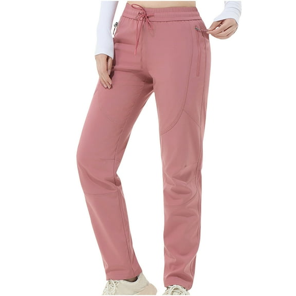 REALiKUN Women's Outdoor Hiking Pants Lightweight Quick Dry Water Resistant Mountain Trouser