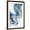 Brown Frame, variant on Art.com Celestial Blue I Art Print by PI Studio, 12" x 18"