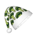 thumbnail image 2 of Balery Cute Broccoli Pattern Santa Hat Christmas Hat Funny Christmas Hat Christmas Knitted Beanie Hat For Kids, 2 of 6