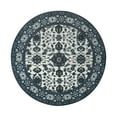 thumbnail image 3 of My Magic Carpet 6' Round Machine Washable Non-Slip Stain-Resistant Area Rug - Ramage Blue, 3 of 5
