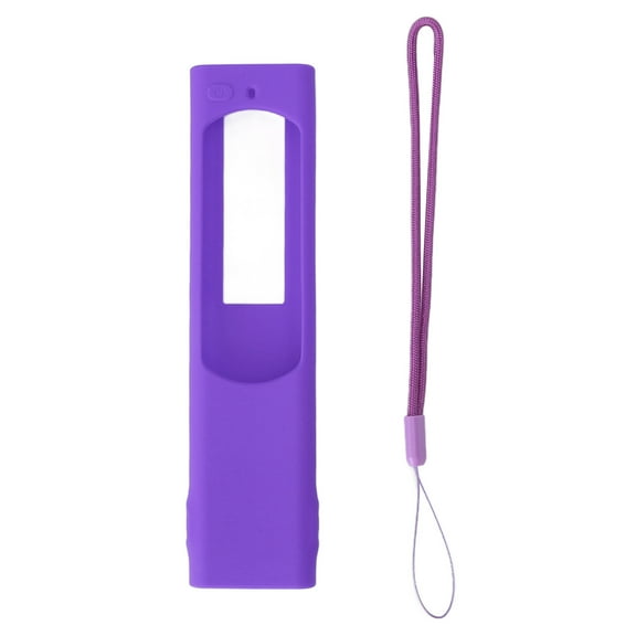 Silicone Remote Control Protective Case with Hand Strap for Television, Model 2180E, Purple