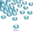 thumbnail image 2 of Uxcell Hotfix Rhinestones Flatback Crystal Glass Gems for Craft Clothes DIY Decoration Lake Blue 4.8mm, 2 of 5