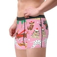 thumbnail image 2 of Honeii Different Dogs Christmas Print Mens Boxer Briefs Breathable,Boxer Brief for Men, Moisture-Wicking Underwear-Large, 2 of 5