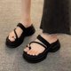 thumbnail image 3 of Zapatillas de mujer de tendencia Advanced Sense de 6 cm, suela gruesa, moda para el hogar, antideslizantes, sandalias para mujer, cómodas para verano, 3 of 6