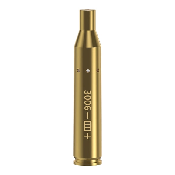 .3006 Bore Sight – Sturdy brass construction – Includes 6 batteries – Get ready for hunting – Save money