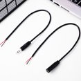 thumbnail image 2 of Miangastore 4pcs Headphone Extension Cable Single Female and Male Connection Port Audio Cord 3.5mm, 2 of 8