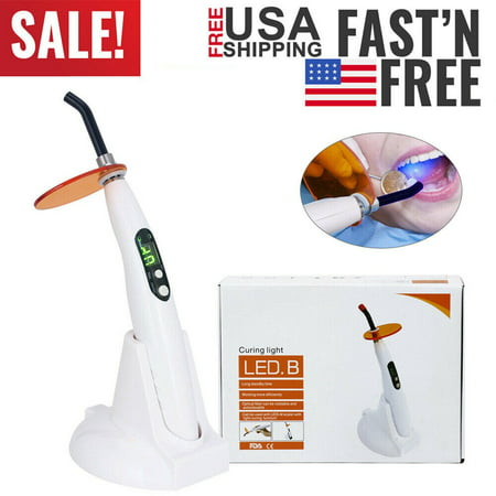 Dental Wireless LED Curing Light Lamp LED-B Woodpecker Style Resin Cure