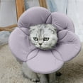 thumbnail image 4 of LiMimmuu Collier de Récupération pour Chat Protection pour Animaux Collier Doux Ajustable en Forme de Fleur Cône Confortable, 4 of 7