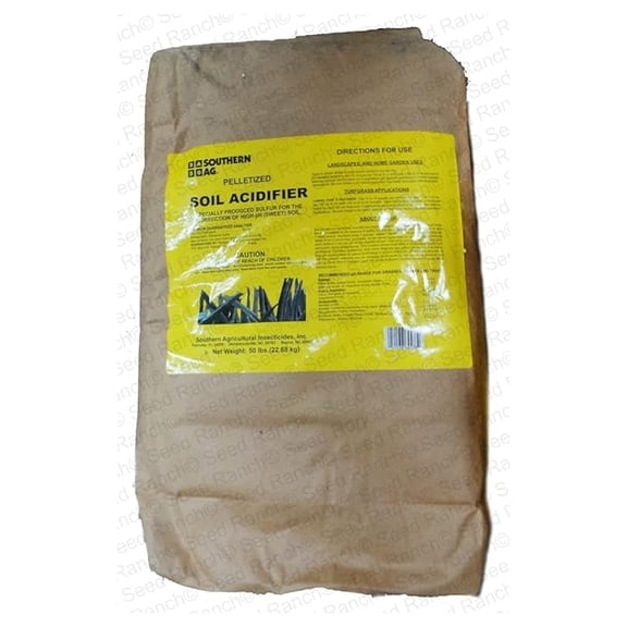 Soil Acidifier, 90% Sulfur (50lb) - 50 LB