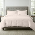 thumbnail image 2 of Beddora 3-Piece Queen Duvet Cover Set | 100% Cotton – Soft, Breathable & Durable Bedding Duvet Covers with Corner Ties Button Closure – Light Brown, 2 of 8