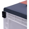 thumbnail image 5 of Plastic Dresser with 5 Drawers, Slim Drawer Storage Tower for Small Space, Small Chest of Drawers, Storage Cabinet with Wheels Drawer Dresser for Living Room, Bathroom,Bedroom, 5 of 8