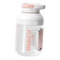 thumbnail image 3 of Exprimidor eléctrico de 1500ml, licuadora portátil, mezcladora, botella de agua para deportes al aire libre Rosa, 3 of 9