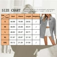 thumbnail image 5 of TEMOFON Button Down Shirts for Women Blouses with Pocket Long Sleeve Tops Boyfriend Shirt Lapel Fashion Striped Color Block Casual Fall Clothing Plus Size XXL, 5 of 6
