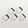 KEKAFU 10Pcs Tens Massager Electrode Pads Reusable Self Adhesive Pads For Tens Machine