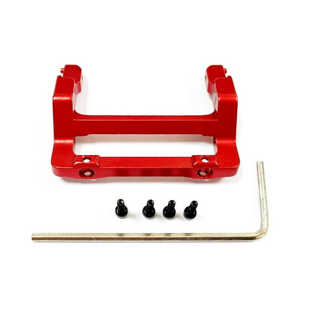 tamizeot RCGOFOLLOW Falling Protector Front Bumper Mount For 1/24 SCX24 Crawler Red