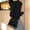Black, variant on QSAWXQZ Women's Fringe Crossbody Bag Western Shoulder Purse Adjustable Strap Free Size