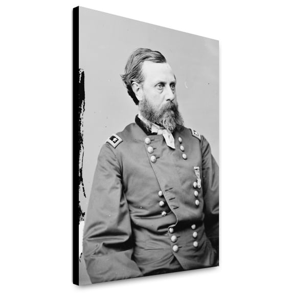 Canvas Print: Gen. O.B. Wilcox, circa 1855