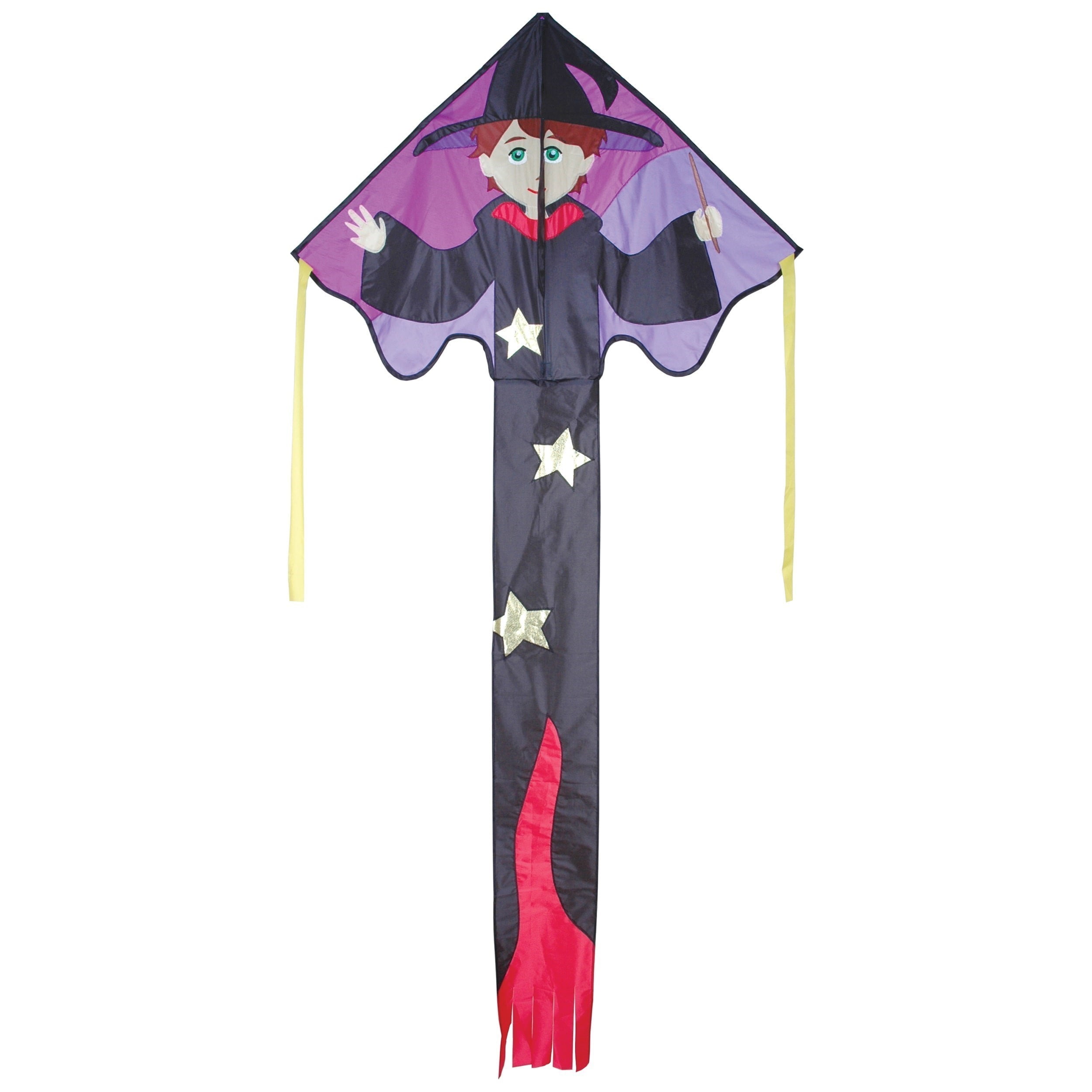 Premier 44168 Large Easy Flyer Kite with Fiberglass Frame, Ned Wizard