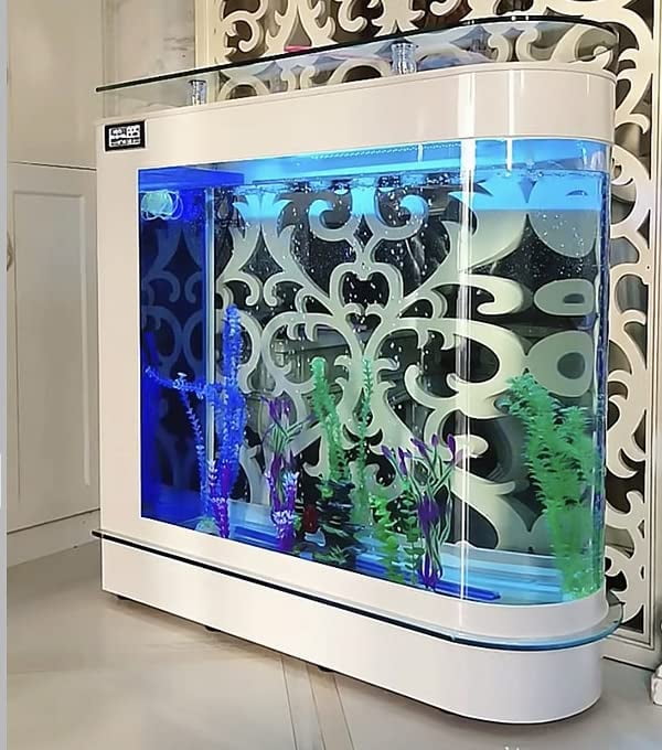 Aquarium Kit Upright Luxury Large Fish Tank Big Fishbowl Glsaa Bar for